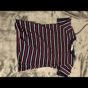 striped hollister t-shirt